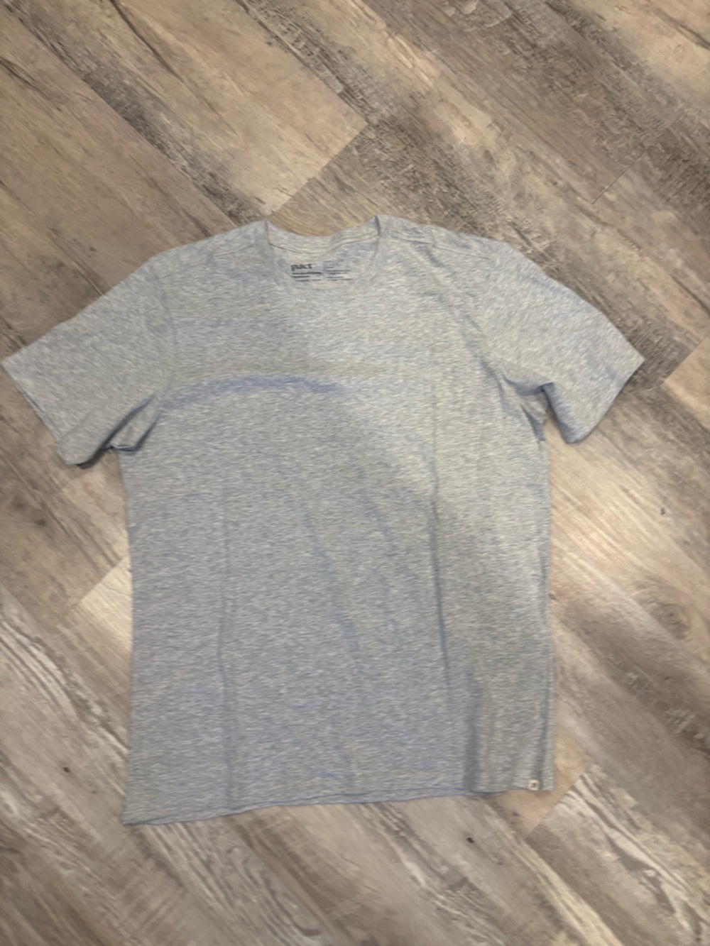 Pact Heather Gray Crew Neck Tee